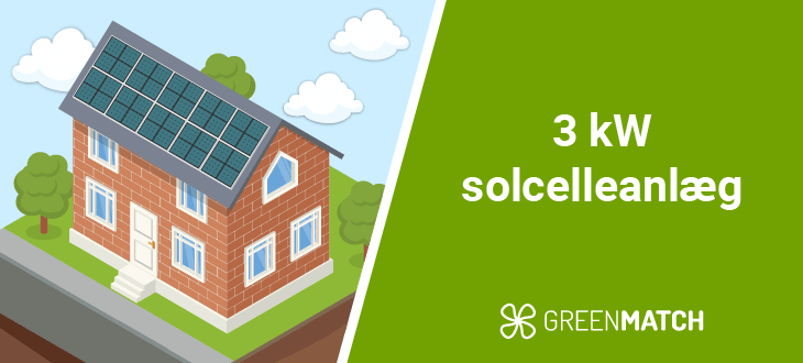 3 kw solcelleanlæg